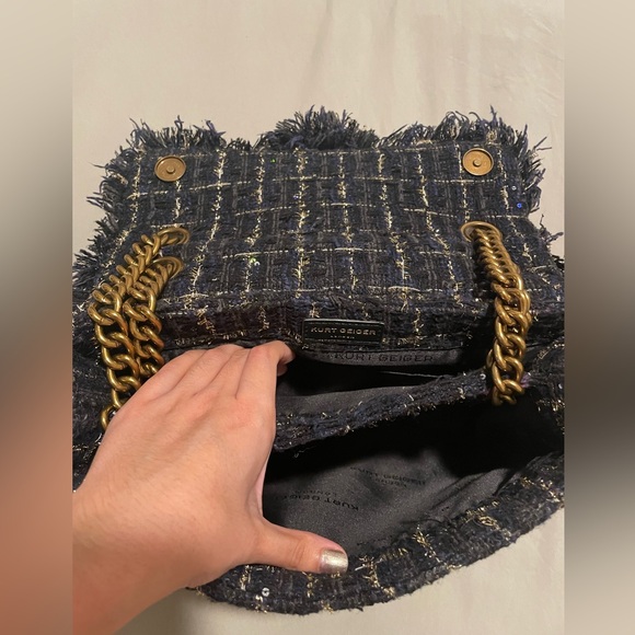 Kurt Gieger Tweed Shoulder Bag - Picture 6 of 6